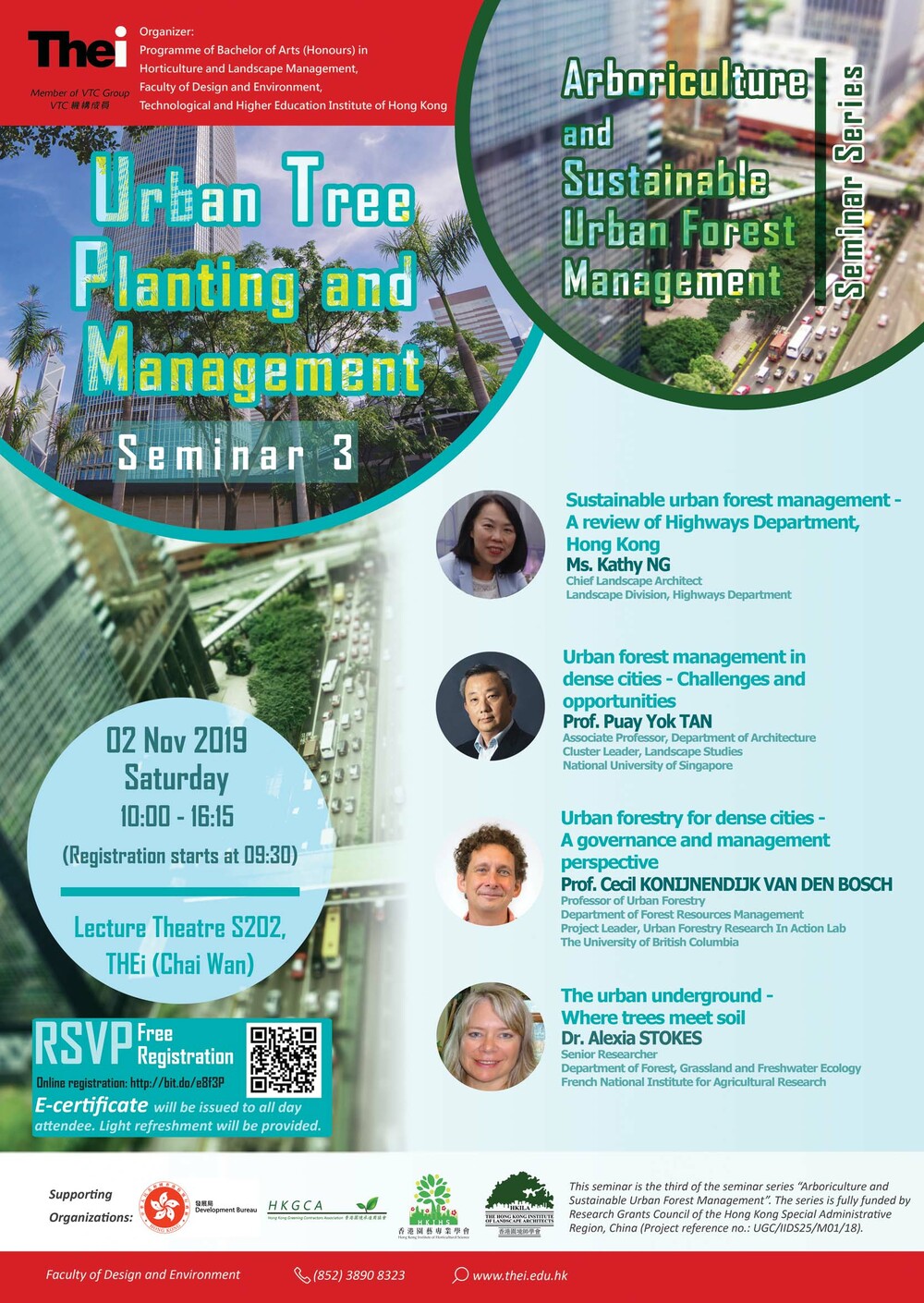 THEi Seminar_Urban Tree Planting and Management_Poster
